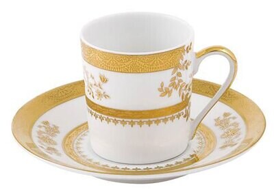 Deshoulieres Orsay White Coffee Saucer SC-RI6287, MPN: SC-RI6287, 3104360172104