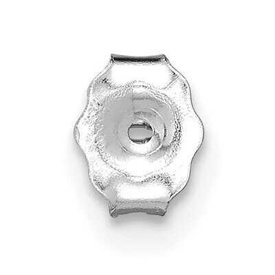 Medium Friction Earring Nut 14k White Gold WG2705, MPN: WG2705,