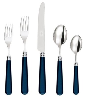 Capdeco Altea Navy Blue 5 Piece Place Setting ALT28-5SET, MPN: ALT28-5SET, 3700922748192