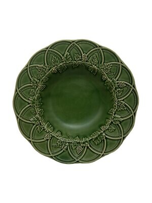 Bordallo Pinheiro Pinheiro Hunting Pasta Plate Green Brown 65002464, MPN: 65002464, 5600876079824