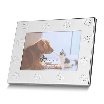 Paw Print Silver-tone 6x4 Photo Frame GM25523, MPN: GM25523, 751148079556