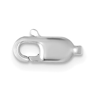 Standard Weight Lobster Clasp 14k White Gold WG1609, MPN: WG1609,