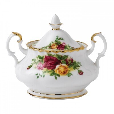 Royal Albert Old Country Roses Covered Sugar Bowl 11 Oz, MPN: IOLCOR00161, 798901568407