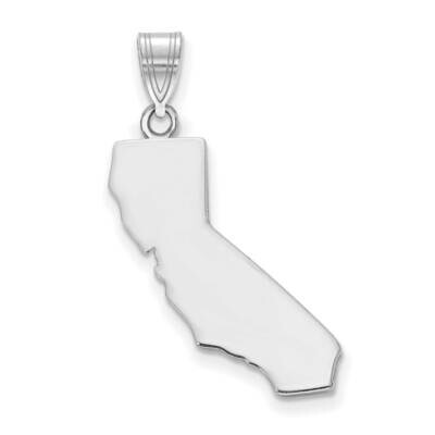 Ca State Pendant Bail Only 14k White Gold XNA707W-CA, MPN: XNA707W-CA, 886774753379