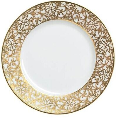 Raynaud Salamanque Gold Or Salad Cake Plate, MPN: 0464-17-101019, 3660006629536