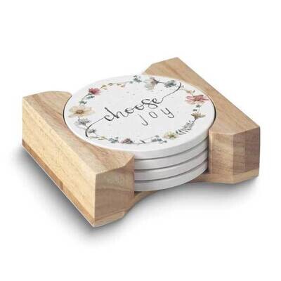 Choose Joy A Country Weekend Round Coaster Gift Set GM24384, MPN: GM24384, 73143894263