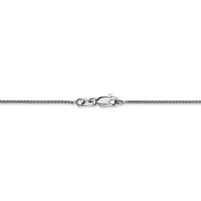 22 Inch 1mm Spiga Pendant Chain 14k White Gold PEN159L-22, MPN: PEN159L-22, 886774587882
