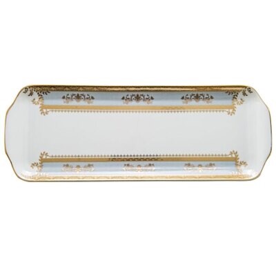 Deshoulieres Orsay Powder Blue Rectangular Cake Platter PCK-RI6289, MPN: PCK-RI6289, 3104360106666