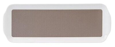 Deshoulieres Seychelles Taupe Rectangular Cake Platter PCK-HA7432, MPN: PCK-HA7432, 3104361275613