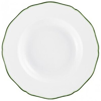 Raynaud Touraine Double Filet Vert French Rim Soup Plate 0663-01-250023, MPN: 0663-01-250023, 36600…