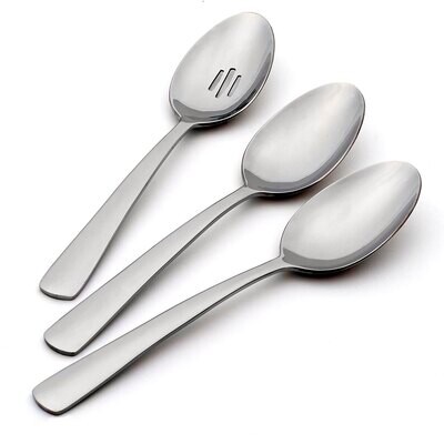 Oneida Aptitude Serving Spoons Set of 3 H084003FM, MPN: H084003FM, 79363007179