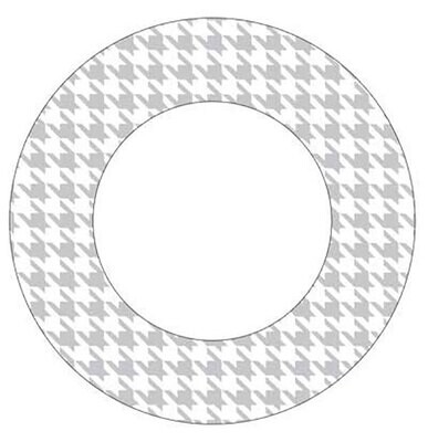 Raynaud Checks French Rim Soup Plate, MPN: 0066-10-250013, 3660006608463