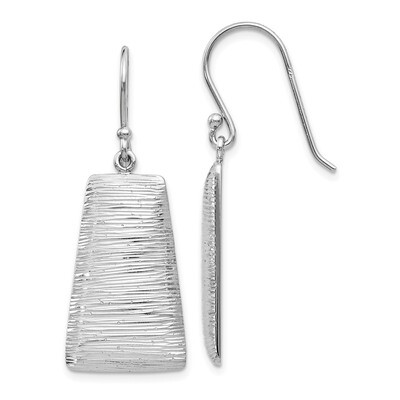 Leslie&#39;s Radiant Essence Shepherd Hook Earrings Sterling Silver HB-QLE1025, MPN: QLE1025, 191101607…
