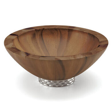 Michael Wainwright Truro Platinum Wood Centerpiece Bowl, MPN: 864112, 878686018974ÿ