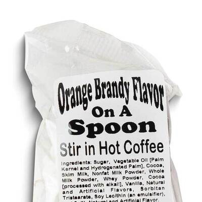 Orange Brandy Flavor Chocolate Coffee Pack of Six Drink Stirrers GM25294, MPN: GM25294, 788089157388