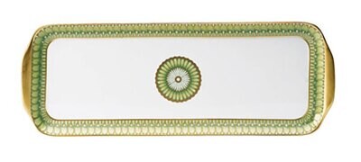 Deshoulieres Arcades Green Rectangular Cake Platter PCK-MZ6722, MPN: PCK-MZ6722, 3104360556751