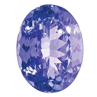 Tanzanite 4X3mm Oval A Quality Gemstone TZ-0403-OVF-A, MPN: TZ-0403-OVF-A,