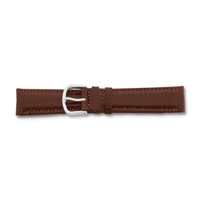 16mm Brown Genuine Lizard Watch Band 7.5 Inch Silver-tone Buckle BAW146-16, MPN: BAW146-16, 8867741…