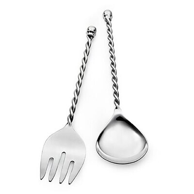 Mary Jurek Paloma Salad Set with Braided Wire 10.5&quot; 2 Piece Boxed HPA008, MPN: HPA008, 817658011995