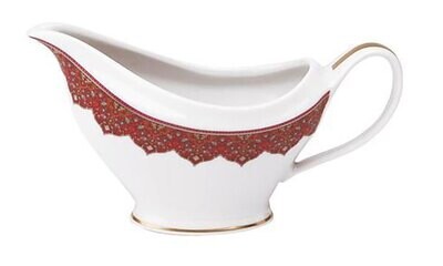 Deshoulieres Dhara Red Sauce Boat SO-RI7438, MPN: SO-RI7438, 3104361259545