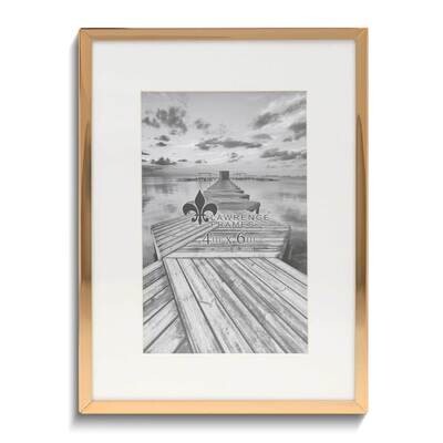Gold-tone Matted 4 x 6 Inch Photo Picture Frame GM25508, MPN: GM25508, 751148078856