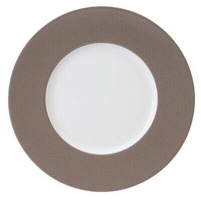Deshoulieres Seychelles Taupe Presentation Plate APRC-MZ7432, MPN: APRC-MZ7432, 3104361275460