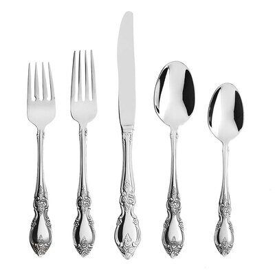 Oneida Louisiana 20 Piece Flatware Set F114020AL20, MPN: F114020AL20, 79363012661