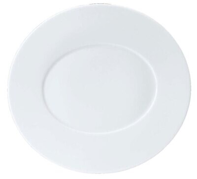 Deshoulieres Epure White Dessert Plate AP240-ER, MPN: AP240-ER, 3104361367448
