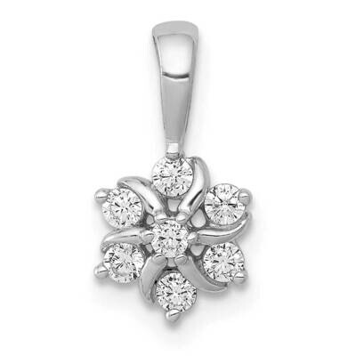 1/4Ct. Diamond Pendant 14k White Gold PM5157-025-WA, MPN: PM5157-025-WA, 883957515106