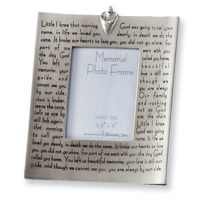 Child Memory Resin 5 x 7 Inch Picture Frame GP7419, MPN: GP7419, 89945254143