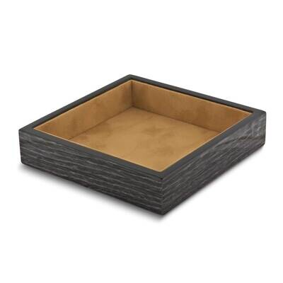 Black Wood Square Valet Tray GM26040BLK, MPN: GM26040BLK,