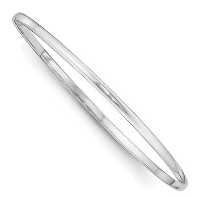 Slip-On Child&#39;S Bangle Sterling Silver Rhodium-plated Polished QB847, MPN: QB847, 886774304328
