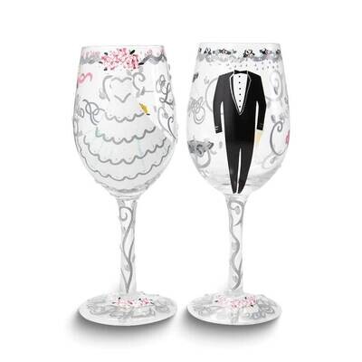 Lolita Bride and Groom Wine Glass Set GM24726, MPN: GM24726, 704520000000