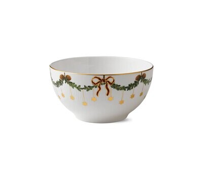 Royal Copenhagen Star Fluted Christmas Bowl 1.75 Qt 1017448, MPN: 1017448, 5705140706366