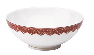 Deshoulieres Dhara Red Salad Bowl Large SD28-RI7438, MPN: SD28-RI7438, 3104361259316