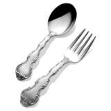 Gorham Strasbourg 2-Piece Baby Flatware Set Sterling Silver GM19838, MPN: GM19838, 70357172040