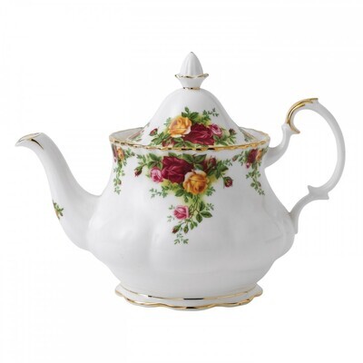 Royal Albert Old Country Roses Teapot Large 42 Oz, MPN: IOLCOR00145, 798901568285