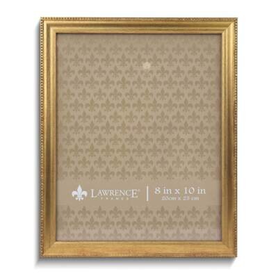 Gold-tone Beaded Edge 8 x 10 Inch Photo Picture Frame GM25520, MPN: GM25520, 751148079105