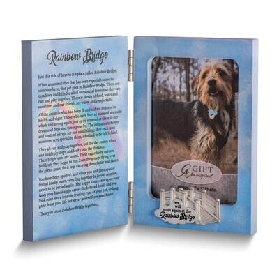 Rainbow Bridge Memorial Hinged Frame with Engraving Plate GM24338, MPN: GM24338, 785525302920