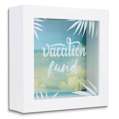 Vacation Fund Wooden Shadow Box GM25472, MPN: GM25472, 751148081672