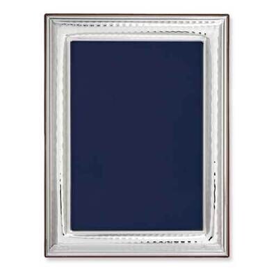 Bilaminate Sterling Silver Hammered 5 x 7 Inch Photo Picture Frame GM3011, MPN: GM3011, 800555291829