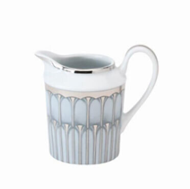 Deshoulieres Arcades Grey &amp; Shiny Platinum Creamer 030396, MPN: 30396, 3104363010854