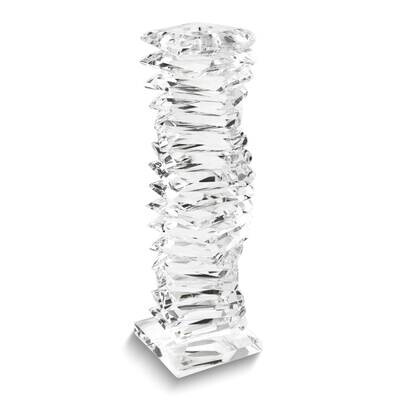 Crystal Glass Large Twisted Candle Stick Holder GM26043L, MPN: GM26043L,