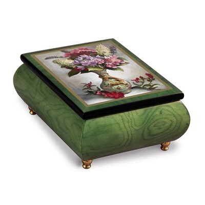 Artist Brenda Burke - The Little Dragon Vase Music Box GM18758, MPN: GM18758, 802192951197