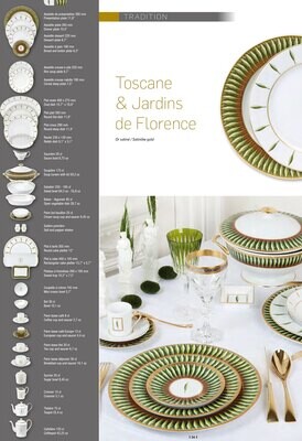 Deshoulieres Toscane Bread &amp; Butter Plate APP-RI6768, MPN: APP-RI6768, 3104360631816