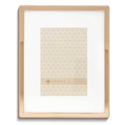 Classic Gold-tone Beaded Edge 8 x 10 Inch Photo Picture Frame GM25549, MPN: GM25549, 751148079150