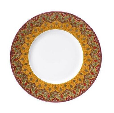 Deshoulieres Dhara Red Dessert Plate AD-HA7438, MPN: AD-HA7438, 3104361291910