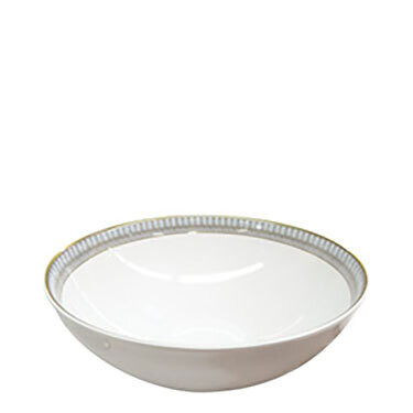 Deshoulieres Arcades Grey &amp; Matte Gold Salad Bowl 033907, MPN: 33907, 3104363068305