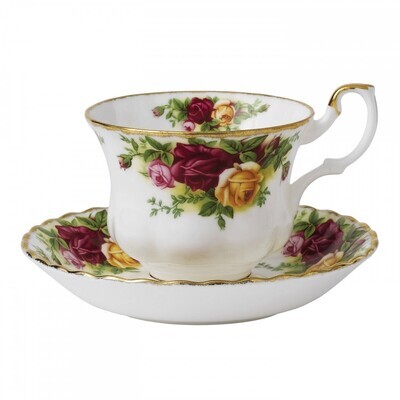 Royal Albert Old Country Roses Teacup &amp; Saucer Boxed 6.5 Oz, MPN: IOLCOR04698, 798901569183