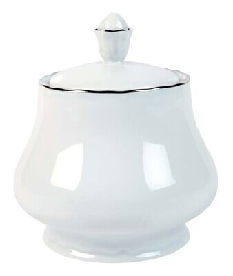 Deshoulieres Colbert White Platinum Filet Sugar Bowl SU-CO3188, MPN: SU-CO3188, 3104361364904